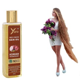 Yana Yana Onion Hair Oil With Black Seed For Fall Control By Korean Technology