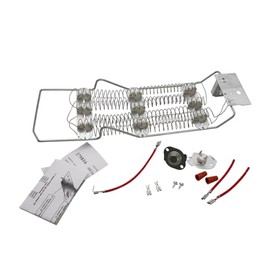 4391960 & 279816 Dryer Heating Element with Dryer Thermal Cut-off Kit - Fits perfectly in Whirlpool & Kenmore Dryers - Replaces WP4391960, 279248, 279247, 279218