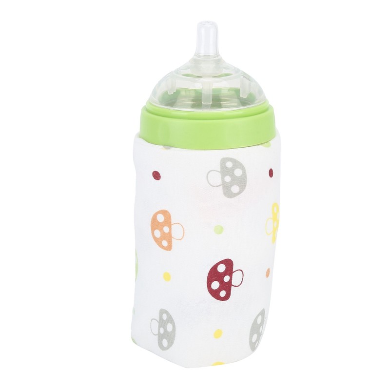 Baby Bottle Warmer Cartoon Portable USB Milk Bottle Heated Insulated