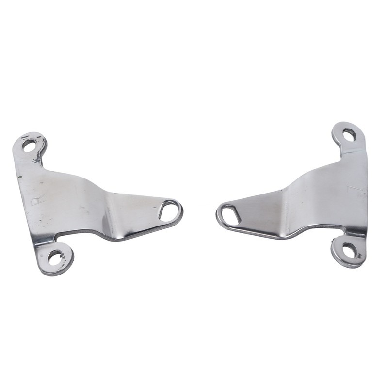 Trunk Lid Flagpole Mount Kit with Skull Flag L R