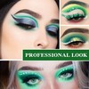 15 Colors Green Eyeshadow Palette Highly Pigmented Matte Eyeshadow Makeup