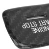 Engine Push to Start Button Cover Carbon Fiber Start Switch