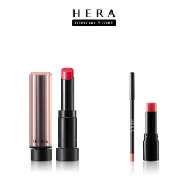 Hera [Planning] Sensual Powder Matte Lipstick + Senpa Mae Eye Shadow + Lip Mini, No. 115 No Label / 헤라 [기획]센슈얼 파우더 매트 립스틱 + 센파매 아이섀도 + 립 미니, 115호 노프라블럼