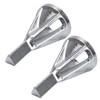 2pcs Deburring Chamfering Device Triangular Handle Deburring External Drill for