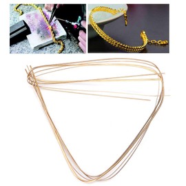 Qkiss Silver Welding Rod, Gold, Silver, Copper and Iron Metal Welding Rod/Welding Wire, Silver Welding, Jewelry Equipment/Equipment, Welding Tools 4pcs (0.5mm /0.7mm/ 1.0mm/ 1.5mm)