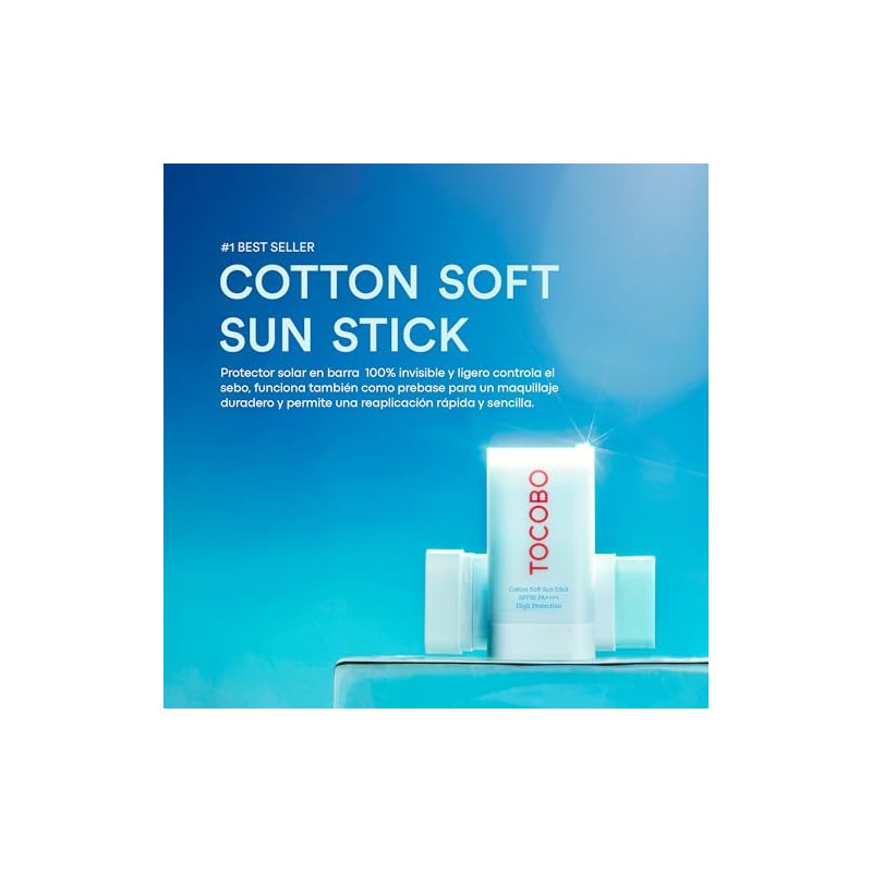 TOCOBO Cotton Soft Sun Stick SPF50+ PA+++
