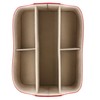 LONDO Leather Remote Control Organizer and Caddy with Tablet Slot