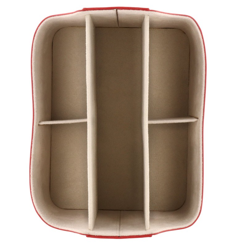 LONDO Leather Remote Control Organizer and Caddy with Tablet Slot