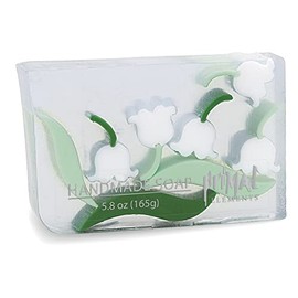 Primal Elements Bar Soap in Shrinkwrap, Lily of the Valley, 6 Ounce