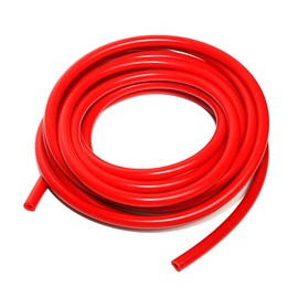 LTI 20 Feet Length Universal 12mm (15/32 Inch) Inner Diameter High Performance Silicone Vacuum Hose Line (12MM RED)