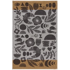 Danica Studio Myth Woven Cotton Jacquard Dishtowel, 18 x 28 inches
