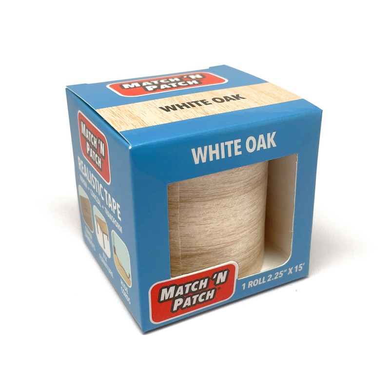 MATCH 'N PATCH Realistic Wood Grain Repair Tape - Durable