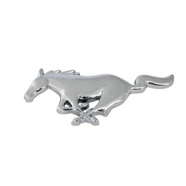 Mustang Chrome Running Horse Pony 3" Emblem Dash Fender Trunk