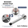 Door Stops, Long Door Stopper 6 Inch, Stainless Steel, Wall
