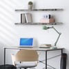Sorbus Floating Shelves for Wall - 48 Inch Long Bathroom