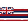 Hawaii Flag State Flag Metal Novelty License Plate Tag LP-3575