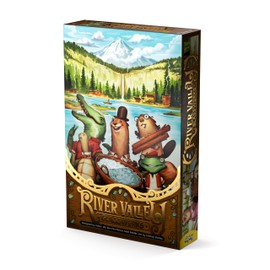 ALLPLAY - River Valley Glassworks Deluxe Edition Board Game for Families and Adults - Cozy Yet Clever Drafting Game - Colorful, Tactile Pieces - Scoring Puzzle - 1 to 5 Players - 20 Minutes