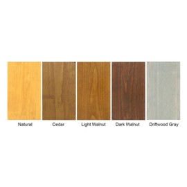 SaverSystems #1 Deck Premium Semi-Transparent Outdoor Wood Stain and Sealer in One - Water Based Wood Stain for Decks, Fences, & Siding - 1 Gallon (Light Walnut)