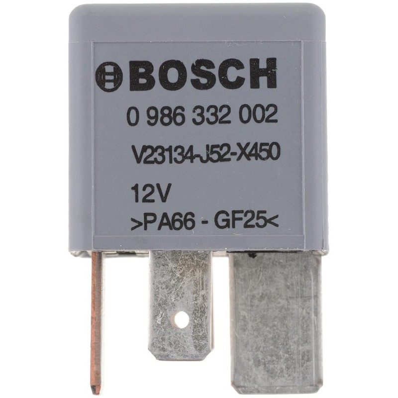 BOSCH 0986332002 Normal Open Mini Relay - 4 Pins, 12