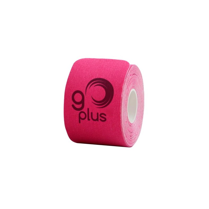 Cinta Kinesiológica Rosa 5m Pre-cortada Go Plus (3)