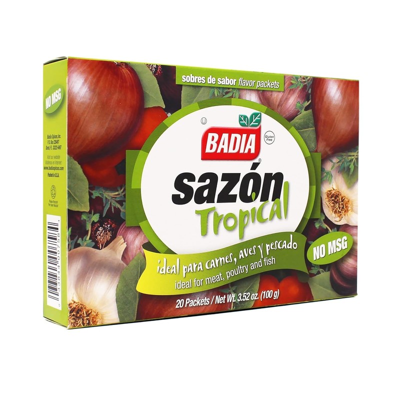 Badia Sazon Tropical, 3.52 oz - Authentic Latin & Caribbean