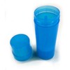 6 ct. Deodorant Twist-up Empty Containers (Black) - for lotion