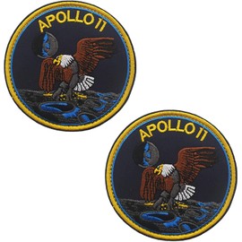 NASA Apollo Mission Apollo1 7 8 9 10 11 12 13 14 15 16 17 Patch Patch Set 60th Birthday Embroidered Patch