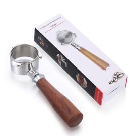 AORESAC 54mm Espresso Portafilter, Bottomless Naked Portafilter Compatible with Breville Barista Express, Pro, Touch, Infuser, Duo-Temp Pro, and 54mm Breville Machines (54MM for Breville)