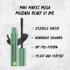 SANTE Naturkosmetik Mascara Flexible Rubber Brush Mascara for Extended and