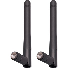 ACONRFTOL Dual Band WiFi Antenna 5dBi High Gain 2.4GHz 5.8GHz WiFi Antenna RP SMA Male Wireless Antenna PC for WiFi Card, Wireless Router, Wireless Network Card, WiFi Booster, PCI, IP Camera