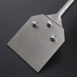 RANSENERS Replacement Blade Set of 2 for Spatula Chisel SDS-PLUS-P08, 110 x 100 mm, 65Mn Super Elastic Steel