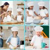 Zwenjuan Children's Apron and Chef's Hat Set, Adjustable Children's Cooking