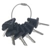 GAOHOU 6Pcs Forklift Ignition Keys Crown Ignition Key for Part