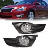 PIT66 Front Bumper Fog Lights, Compatible with 2013-2015 Nissan Altima
