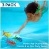 SwimWays Fish Styx Kids Fish-Shaped Pool Diving Toys (3 Pack),