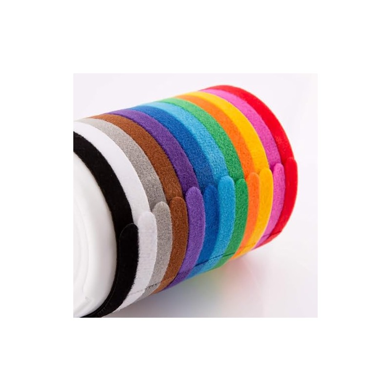 24 Pcs Small Puppy Whelping Collars Thin Dog ID Collars