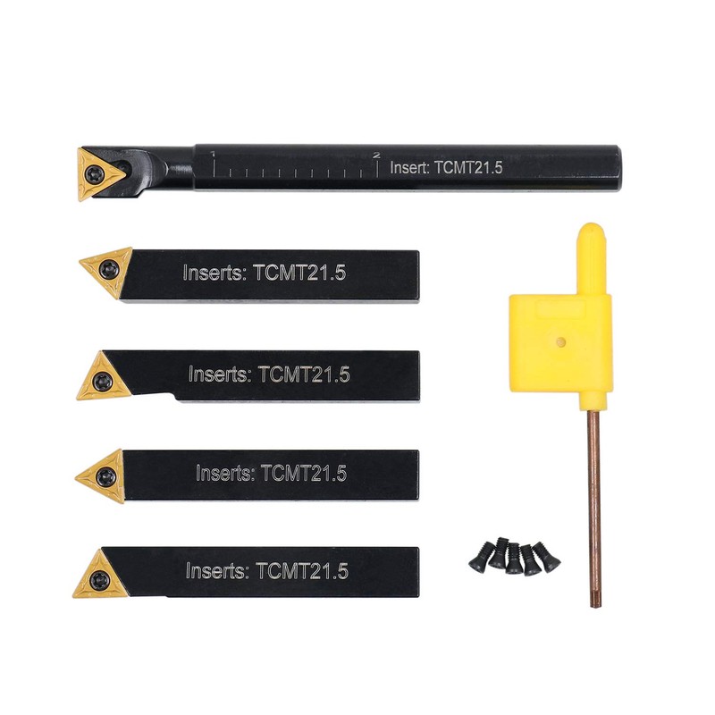 (1cm .) - Accusize Industrial Tools 1cm 5ps/set Indexable Turning