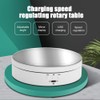 Hahhhha Rotating Display Stand, 360 Automatic Mute Rotating Turntable, Spinning