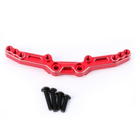 Aluminum Alloy Rear Shock Tower for 1/10 4-Tec Drift Ford Mustang Upgrade Parts (Red)