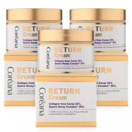 Koriana 코리아나 리턴 크림 100mlX3개 Koreana Return Cream 100ml x 3