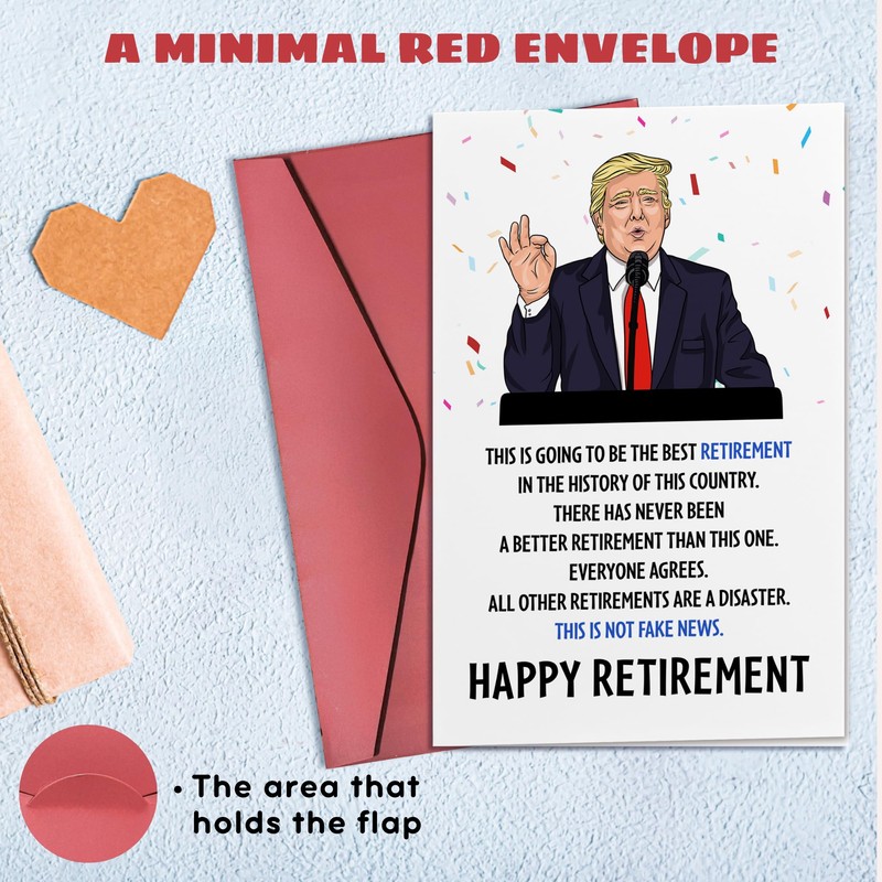 Retirement Gifts for Women, Men - Retirement Cards for Bestie,