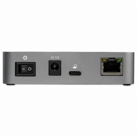 StarTech.com USB-C Hub 3 Ports with Ethernet Network Port USB 3.1 Gen 2 10Gbps to 2x USB-A and 1x USB-C - Power Supply - (HB31C2A1CGS)
