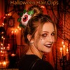 Halloween Spooky Hair Claw Clips with Creepy Evil Eye Monster