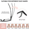 REAVEE Oprah Style Reading Glasses for Women Blue Light Blocking