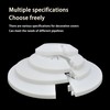 INDPROD Flange Pipe Cover Decoration, Fit 0.39"to 1.14" Outer Diameter