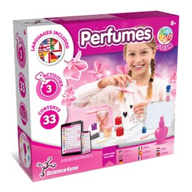 Science4you Perfume Making Kit for Girls and Boys - Make Your Own Perfumes for Kids, Scientific Kit + Creative Experiments and Activities, Stem Toys and Games, Gifts for 8+ Year olds Kids