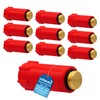 kör4u Set of 10 construction plugs, 1/2 inch, red, made