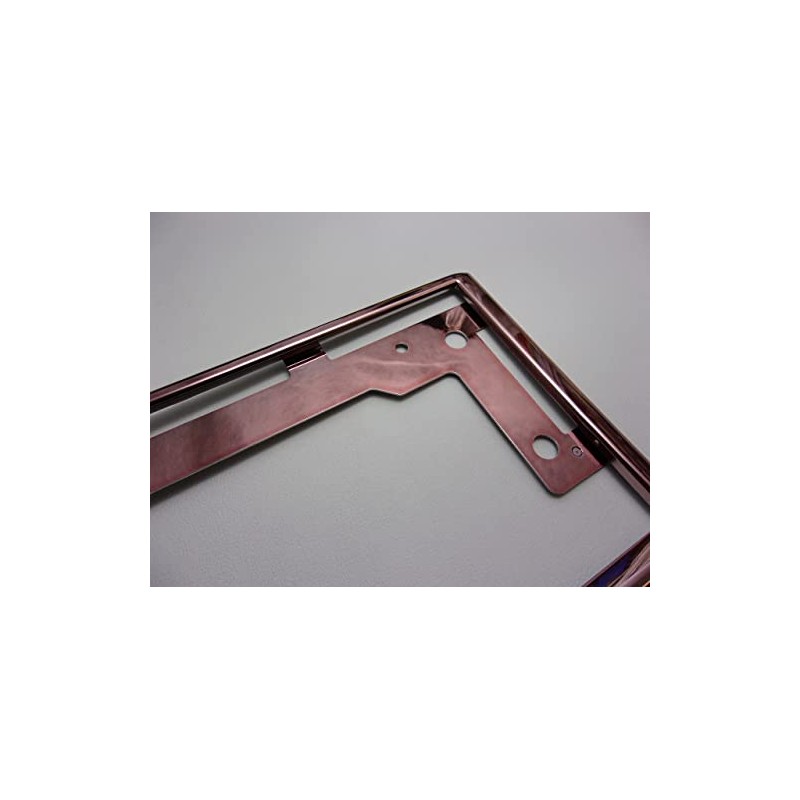 GENUINE Toyota License Plate Frame (Pink Gold Front) akua・isuto・ヴxittu For