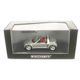 Minichamps 400032131 - Smart Roadster, Maßstab: 1:43, metallic blau