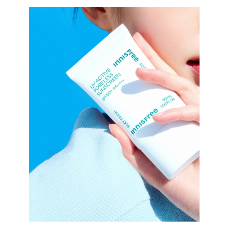 Innisfree UV Active Poreless Sunscreen SPF50+ PA++++, 50ml, 1 piece